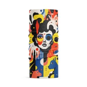 COLOR31 PIRATE AND PARROT BANDANA