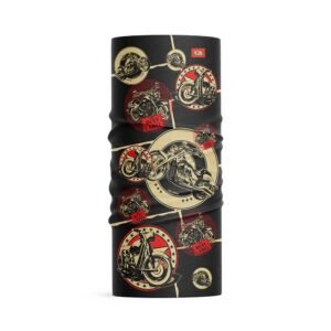 BIKE50 PIRATE AND PARROT BANDANA