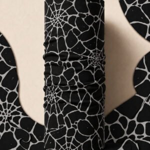 SILVER SPIDER PIRATE AND PARROT BANDANA