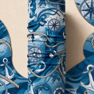 ARCTIC WAVE PIRATE AND PARROT BANDANA