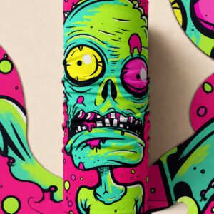 ACID MONSTER PIRATE AND PARROT BANDANA