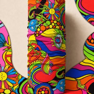 COLOR BLAST PIRATE AND PARROT BANDANA