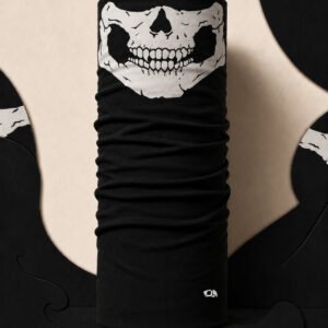 BLACK PIRATE PIRATE AND PARROT BANDANA