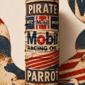 PIRATE MOTEL PIRATE AND PARROT BANDANA