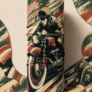 VINTAGE RIDER PIRATE AND PARROT BANDANA