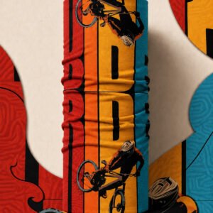 COLOR RIDE PIRATE AND PARROT BANDANA