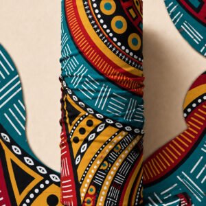 MANDALA BLUE PIRATE AND PARROT BANDANA