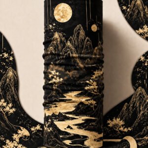 GOLD MOUNTAIN PIRATE AND PARROT BANDANA