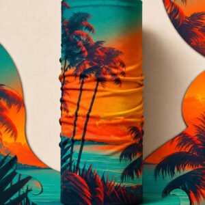 SUNSET RIDER PIRATE AND PARROT BANDANA