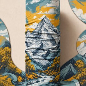 SNOW MOUNTAIN PIRATE AND PARROT BANDANA