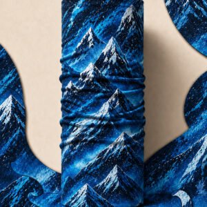 BLUE STONE PIRATE AND PARROT BANDANA