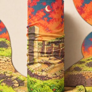 GOBEKLITEPE PIRATE AND PARROT BANDANA