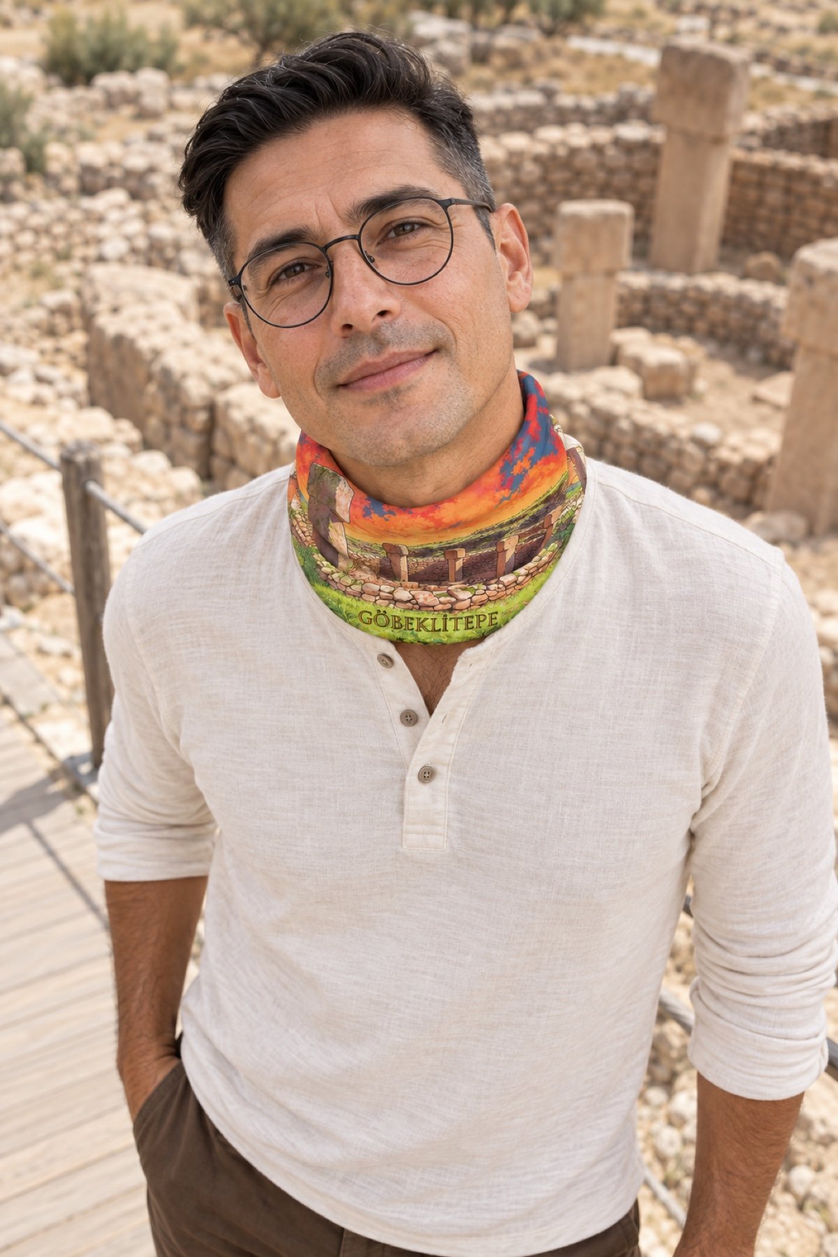 GOBEKLITEPE PIRATE AND PARROT BANDANA - Görsel 3