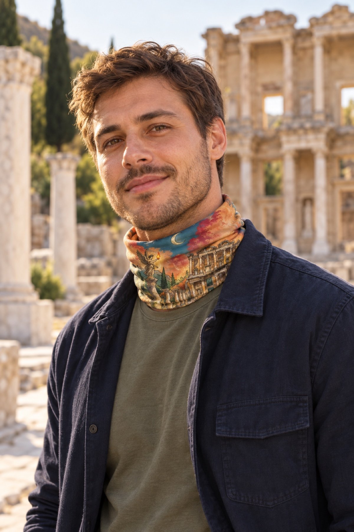 EFES PIRATE AND PARROT BANDANA - Görsel 3