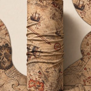 PIRI REIS PIRATE AND PARROT BANDANA