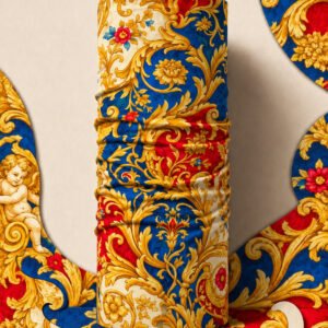 GOLD PALACE PIRATE AND PARROT BANDANA